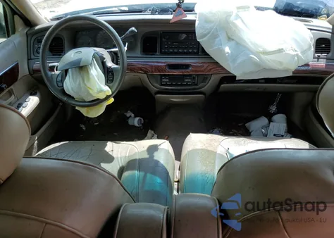 2000 Mercury Grand Marquis Ls z USA, uszkodzony, nr VIN 2MEFM75W6YX619802